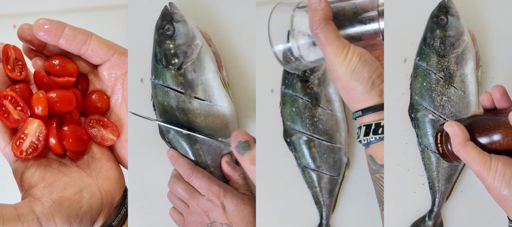 Massa com Pargo e Tomatinhos: A Receita Fácil com Azeitonas Taggiasche e Hortelã