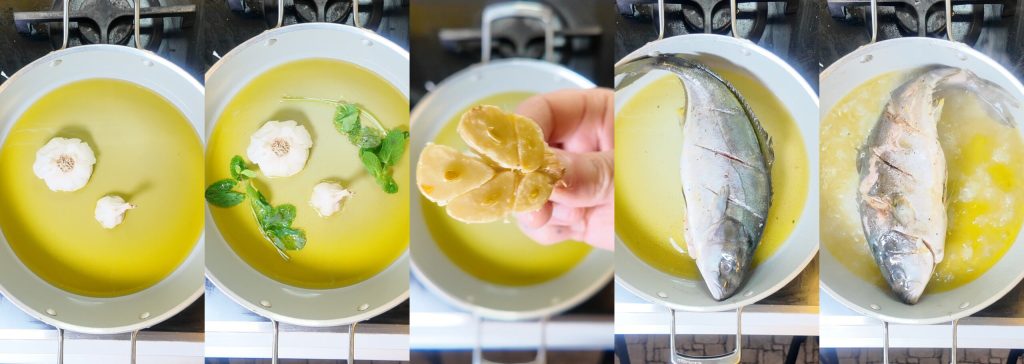 Massa com Pargo e Tomatinhos: A Receita Fácil com Azeitonas Taggiasche e Hortelã