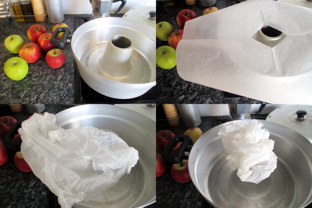 Maçãs cozidas sem açúcar preparação, Mangia senza Pancia