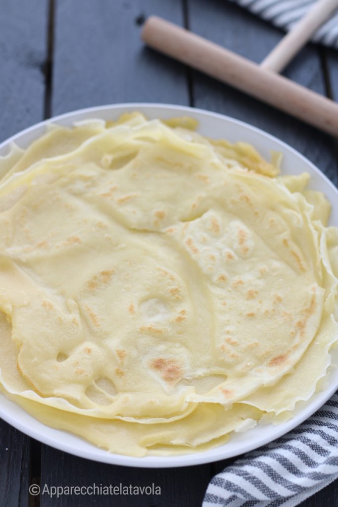 massa para crepes feitas em casa