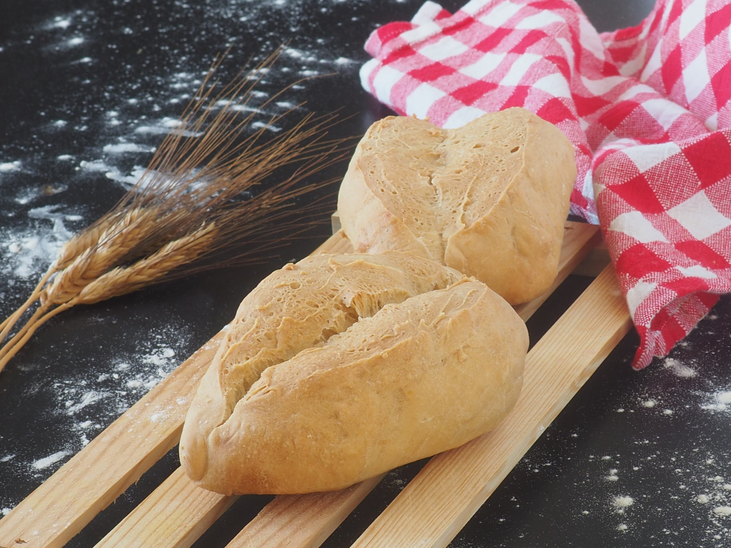 O pão Biova piemontês