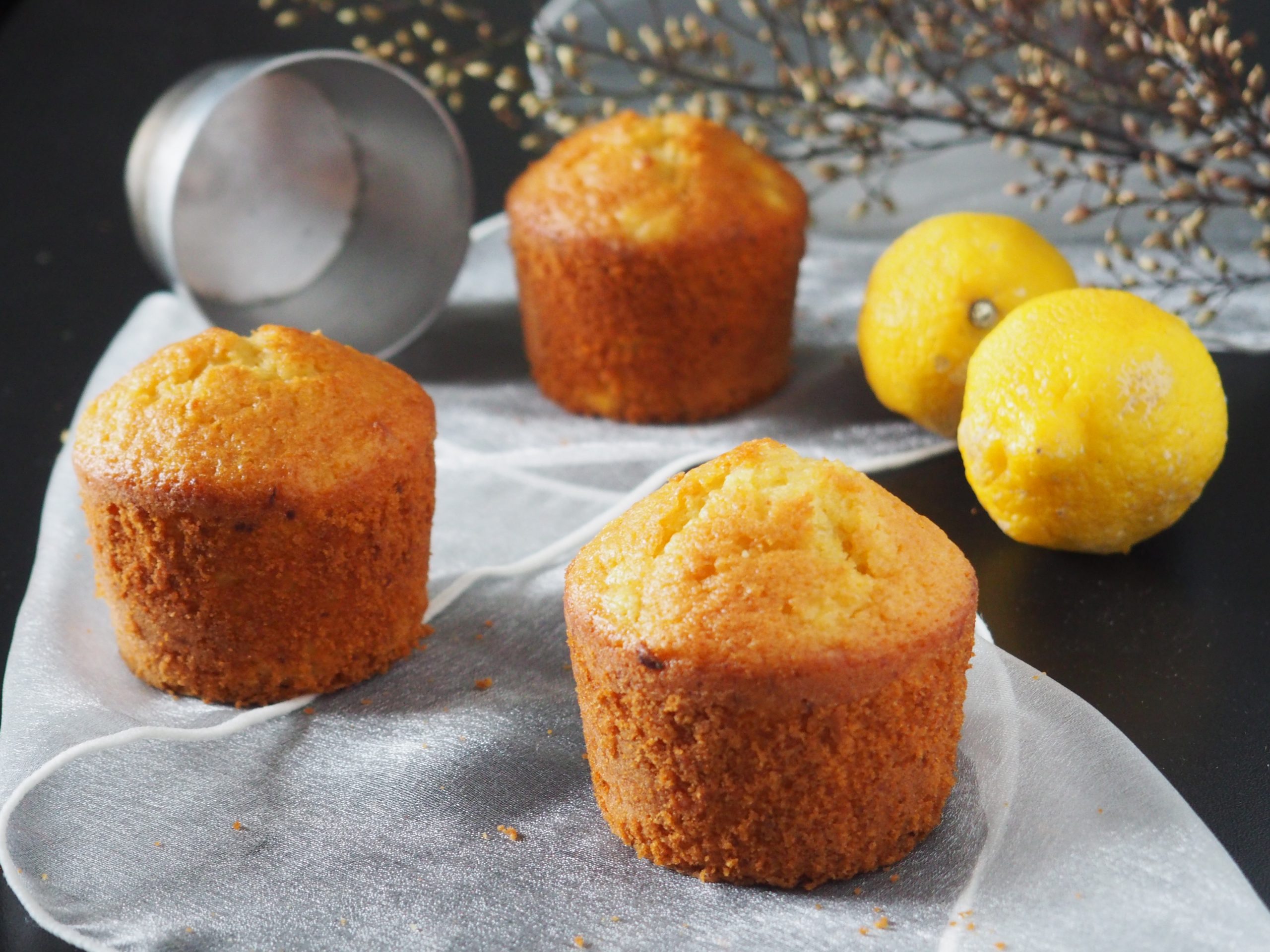 Muffin de Limão sem Manteiga