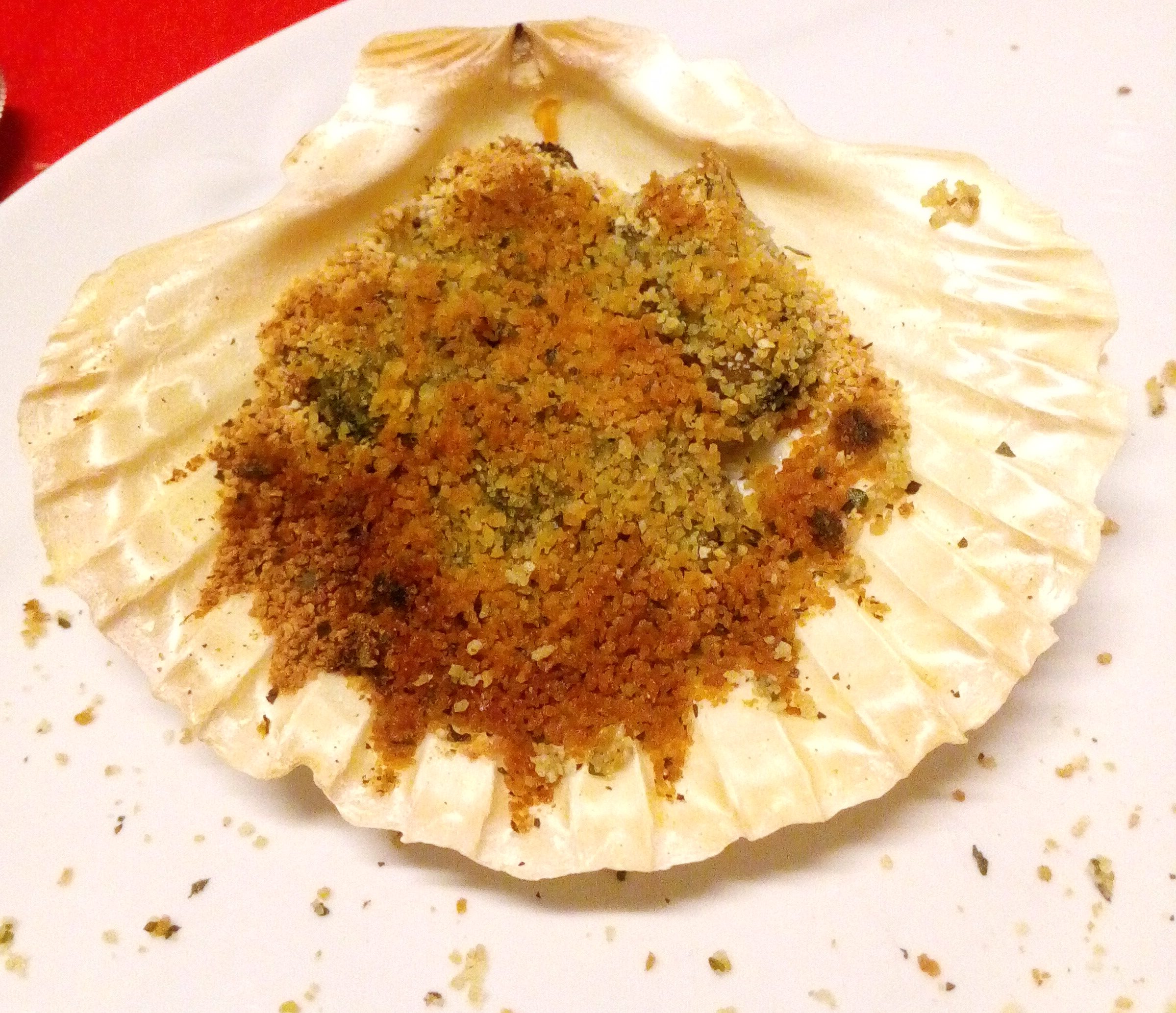 Mexilhões gratinados