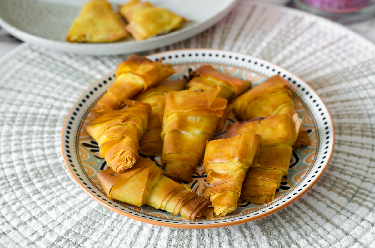 Pastéis Folhados de Massa Filo