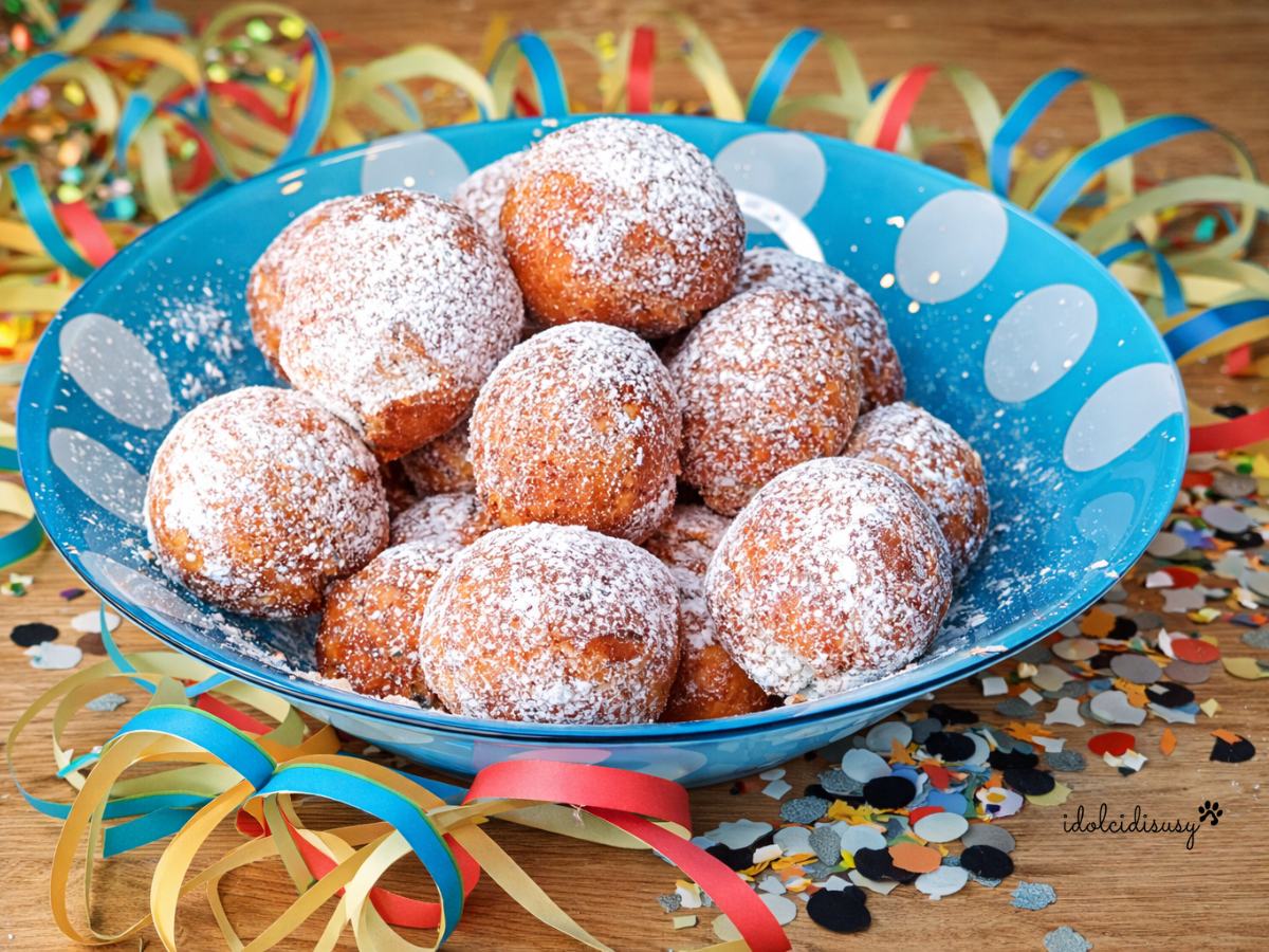 As castagnole de Carnaval sem manteiga: receita fácil e macia