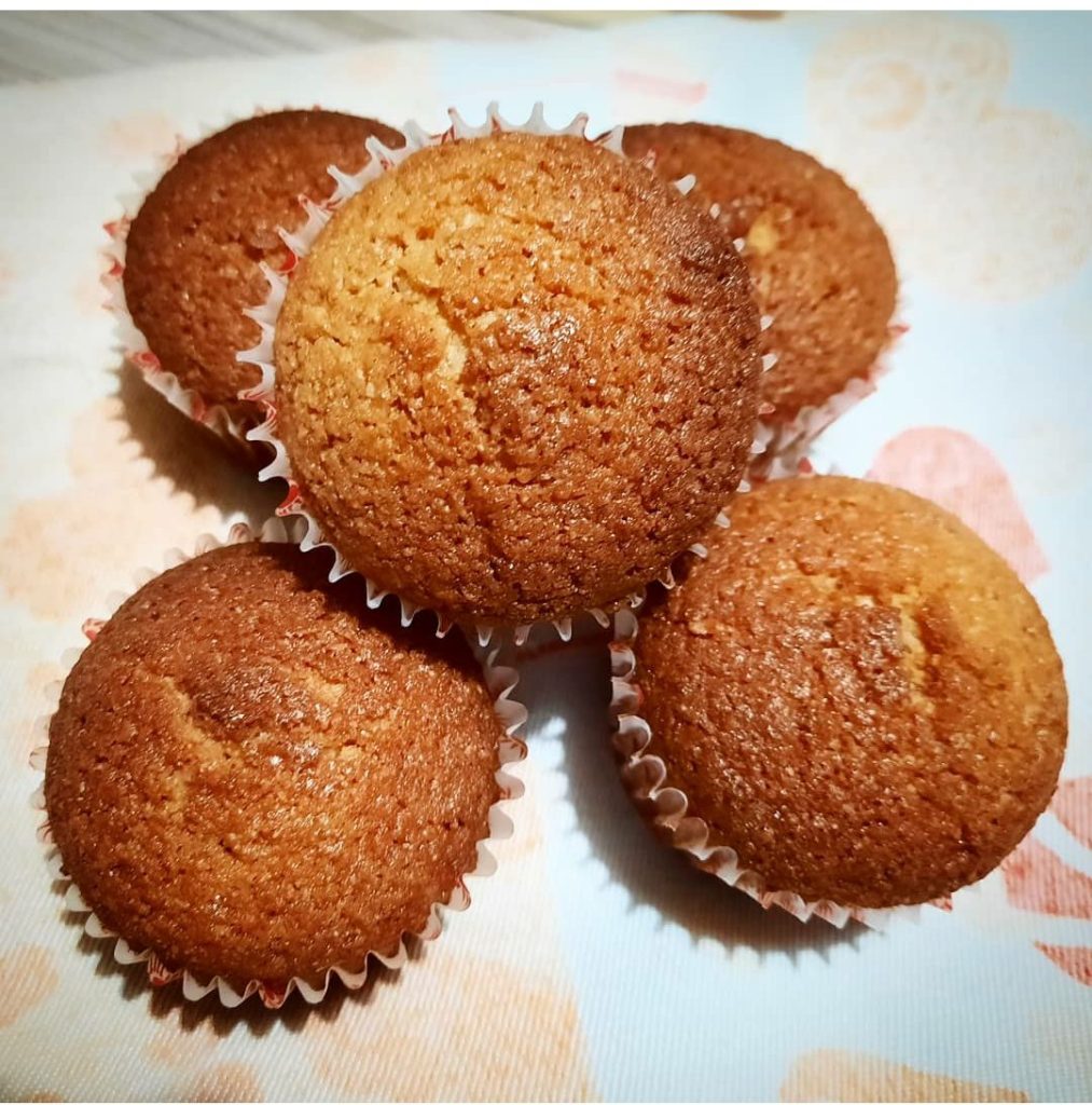 muffin de coco integrais