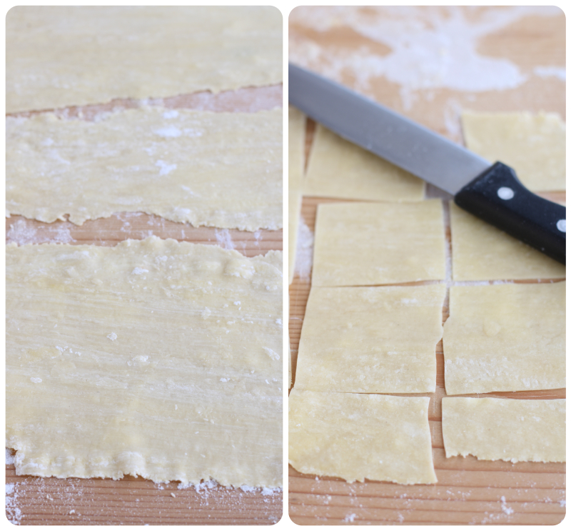 massa para tortellini de presunto