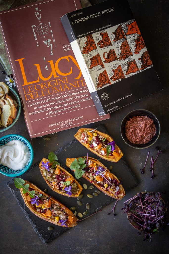 Tubérculos à Lucy para Charles Darwin