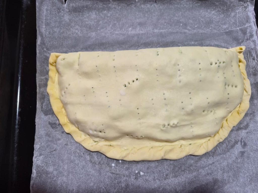Calzone de massa folhada