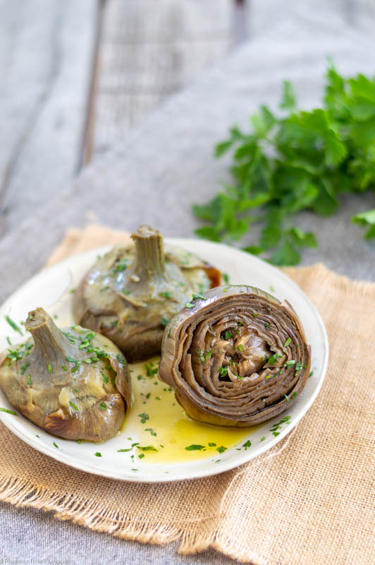 alcachofras à romana