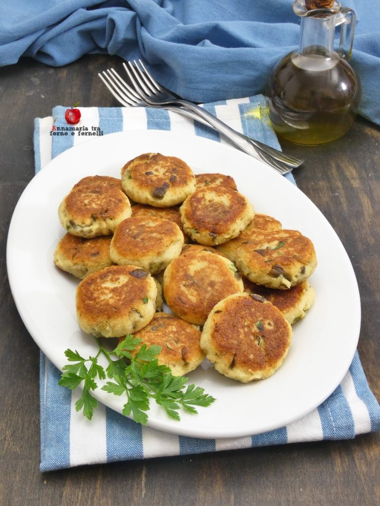 almôndegas de berinjela e batata