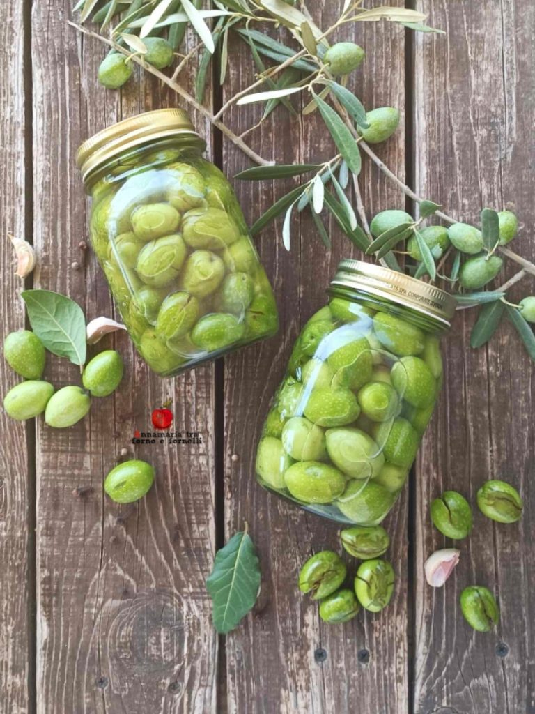 azeitonas em salmoura com vinagre