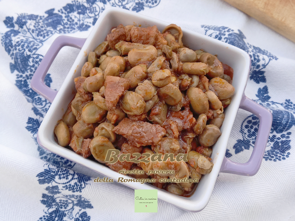 bazzana (bazèna) receita camponesa