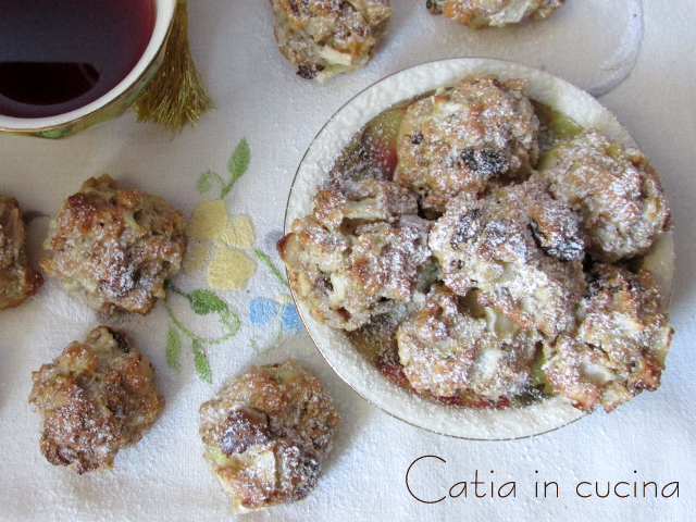 biscoitos de aveia e maçã verde
