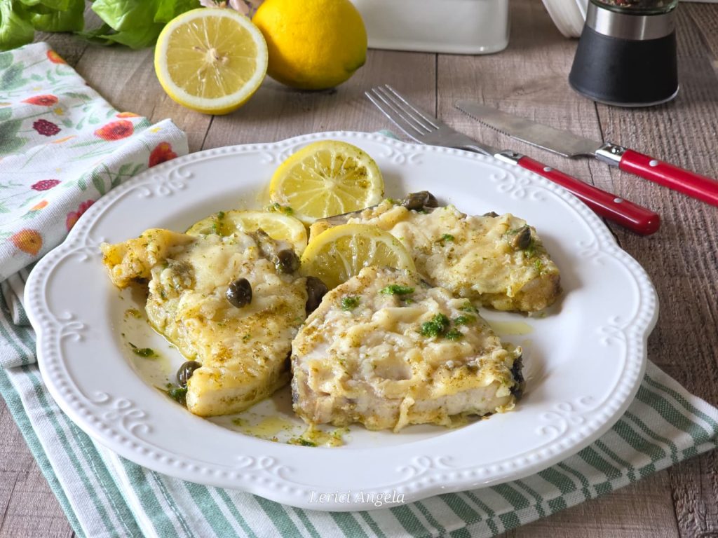 Escalopes de Peixe Espada ao Limão