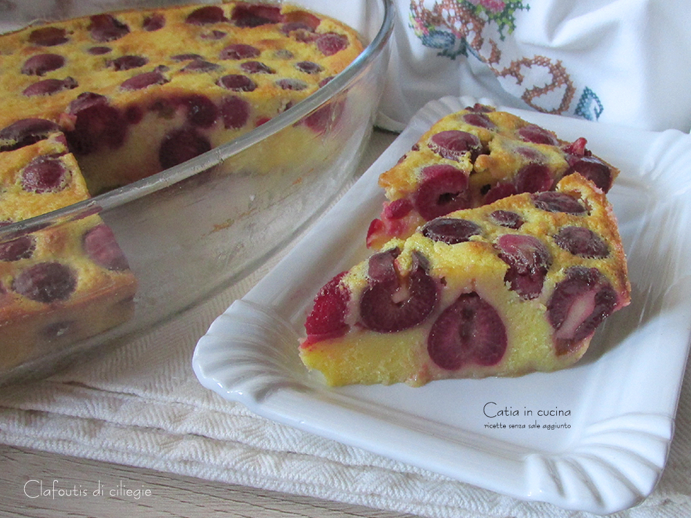 clafoutis de cerejas