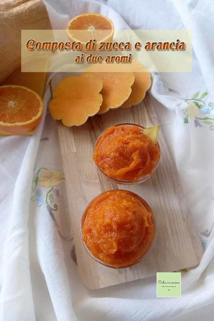 compota de abóbora e laranja