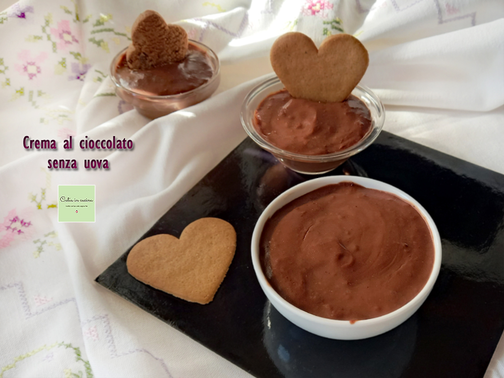 creme de chocolate sem ovos