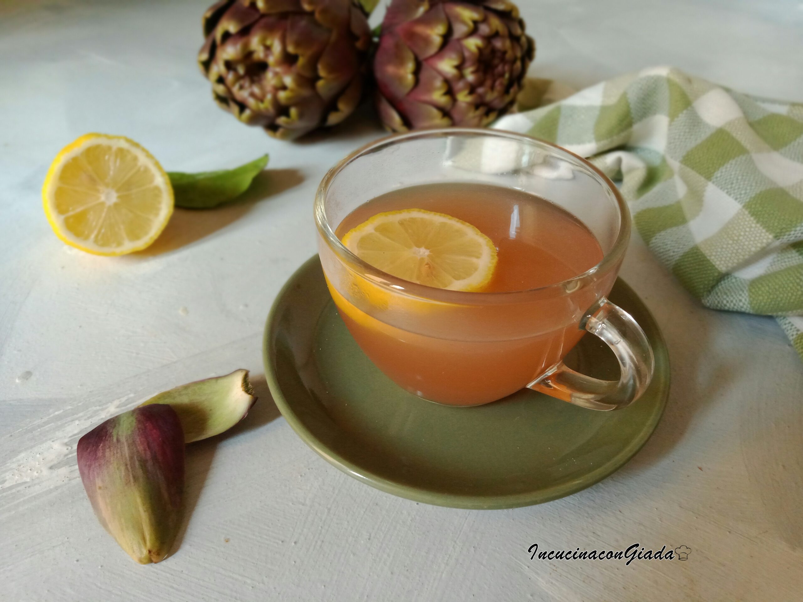 DECOCÇÃO DE ALCACHOFRA