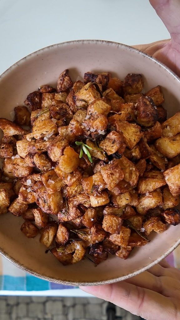 Salsão-Rábano Crocante ao Forno | A Receita Fácil (como Batatas Assadas)