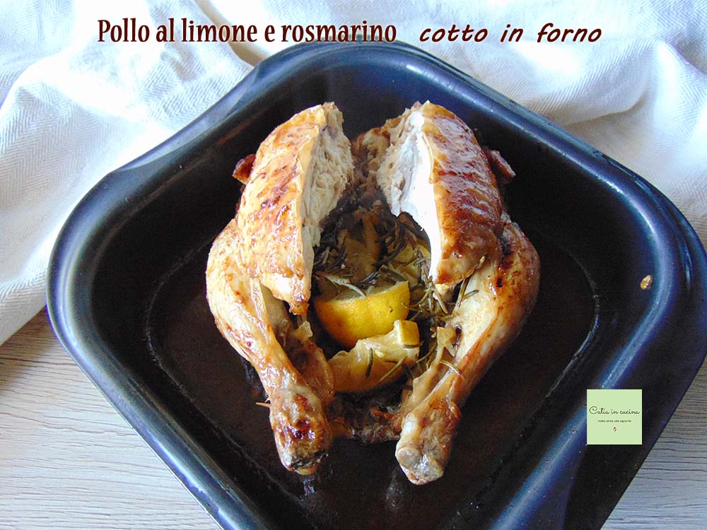 frango com limão e alecrim assado no forno