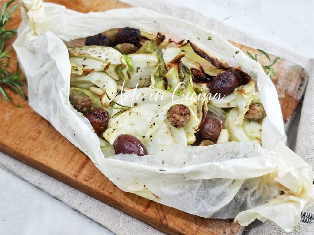 FUNCHO no PAPILLOTE na fritadeira a ar