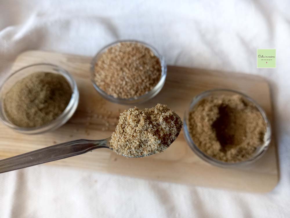 Gomasio de alcachofra