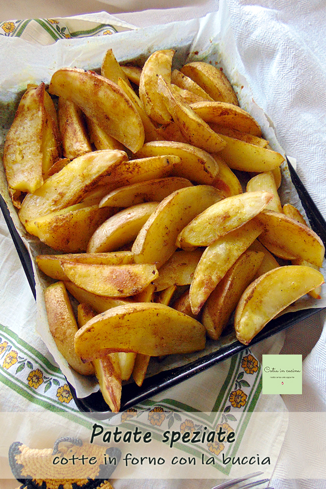 batatas temperadas com casca