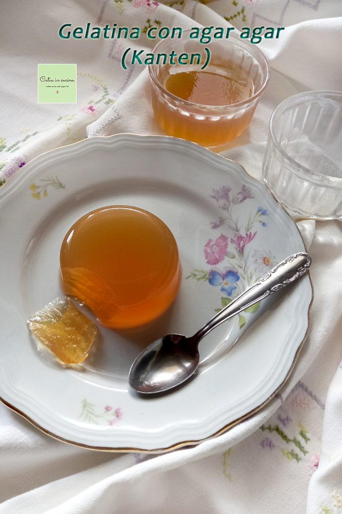 kanten receita base - gelatina com agar agar