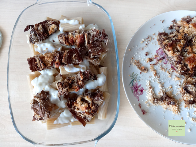 temperar a massa em camadas