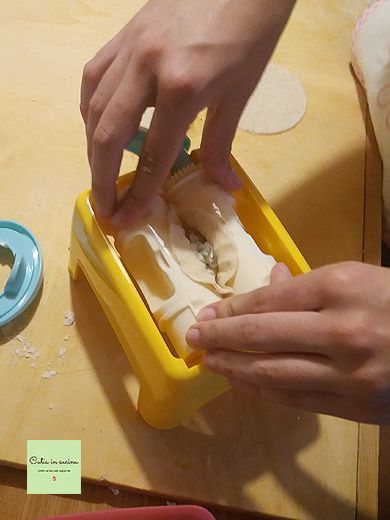 mezzelune recheadas com ravioli maker de brinquedo