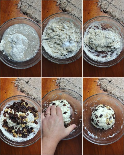 misture todos os ingredientes e deixe crescer até dobrar de tamanho