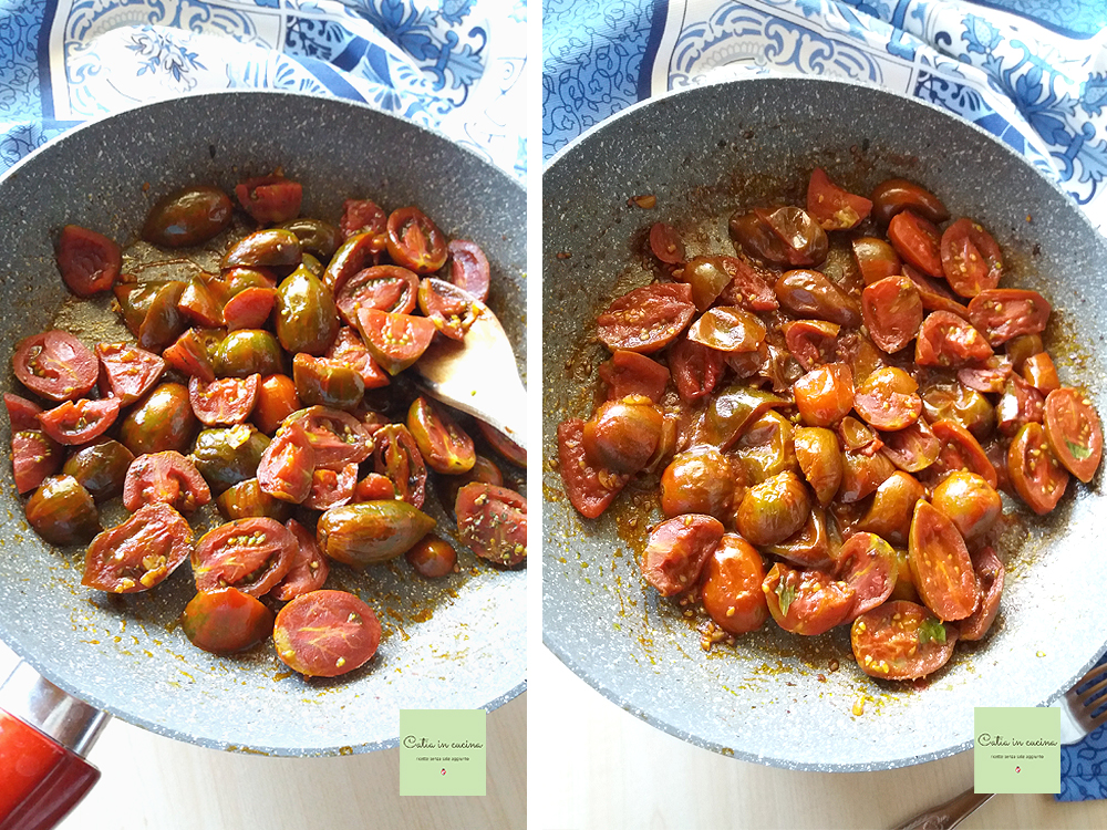 tomatinhos pretos refogados