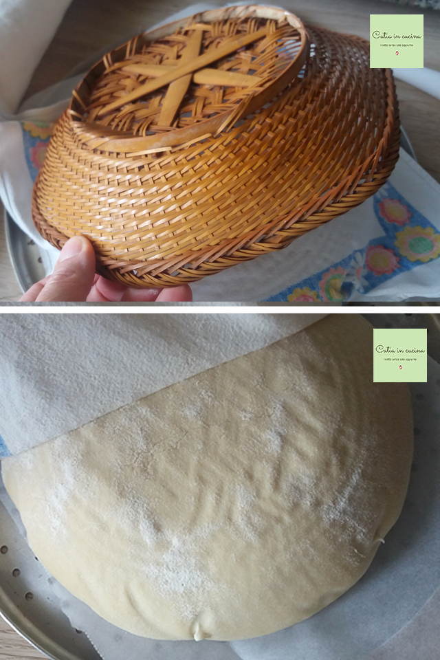 pão com autólise cesta