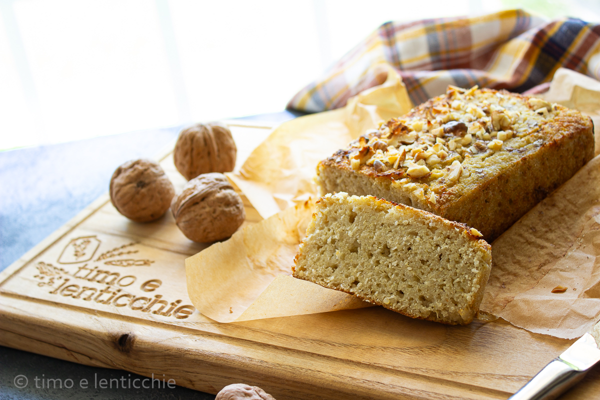 Pão de quinoa com nozes