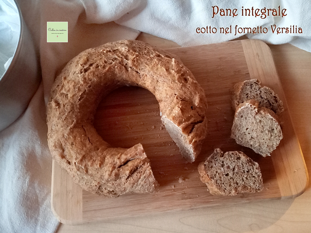 Pão integral na panela Versilia