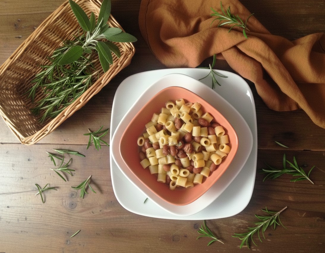 Pasta e fagioli aos aromas: o comfort food simples e irresistível que cheira a tradição
