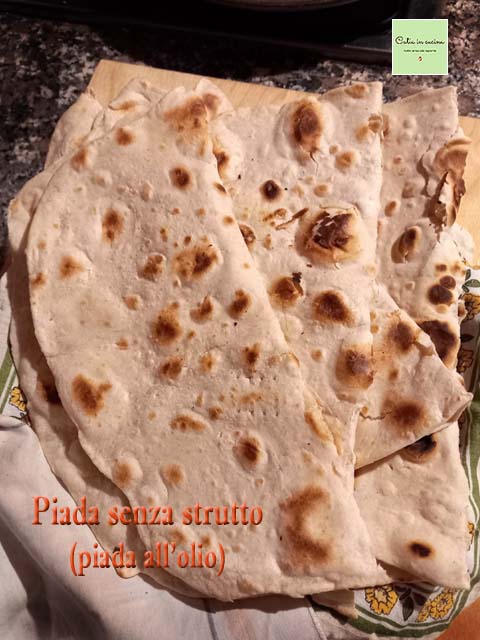 piada sem banha ou piada com óleo