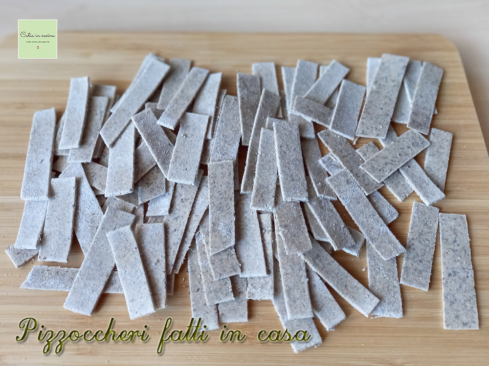 Pizzoccheri feitos em casa