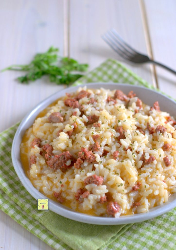 risoto com linguiça gp