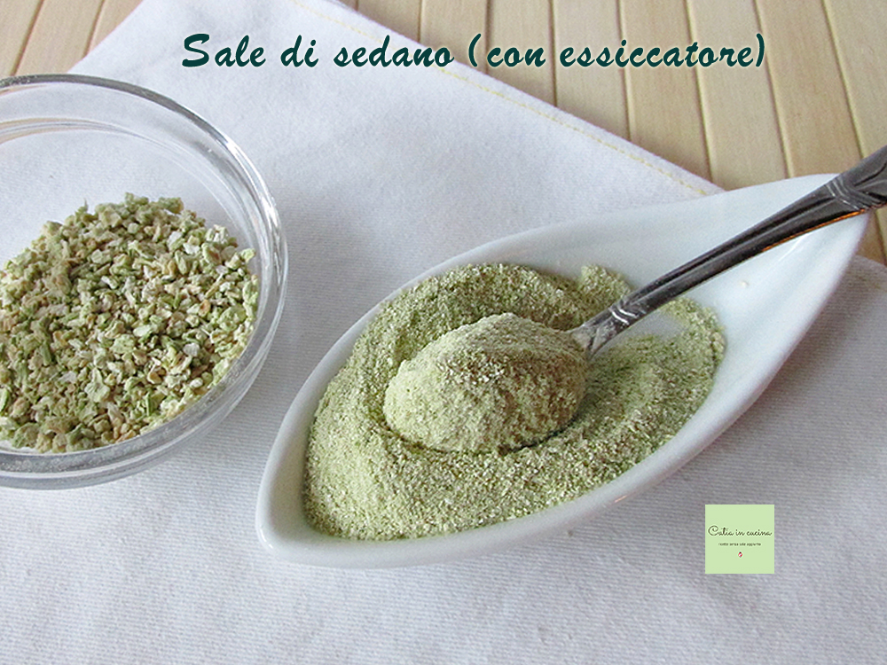 Sal de aipo (com desidratador)