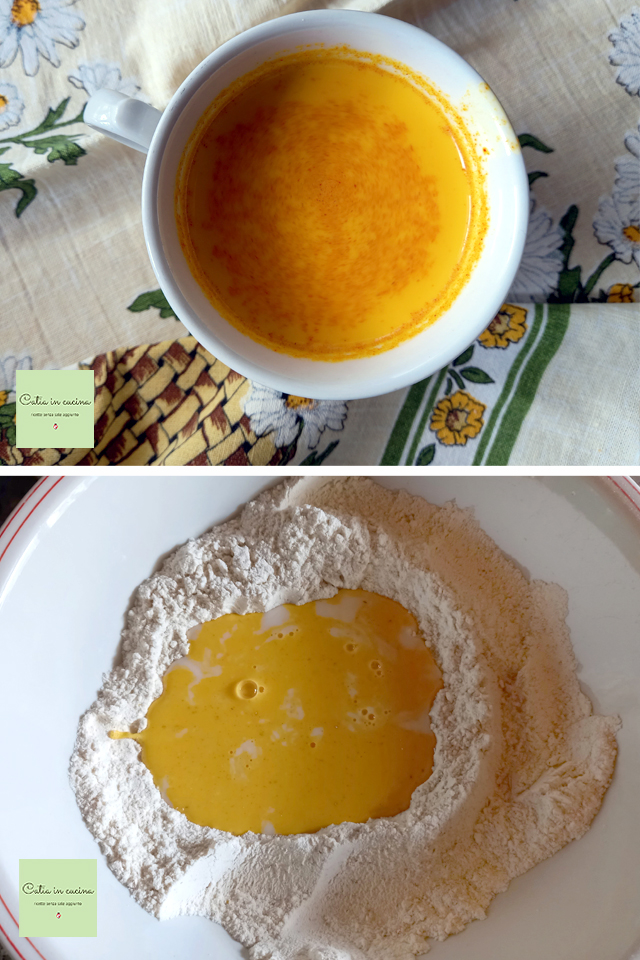 soda bread massa com açafrão a quente