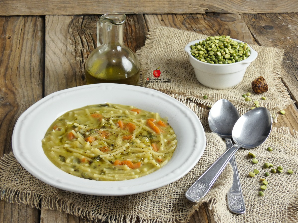 Sopa de ervilhas secas