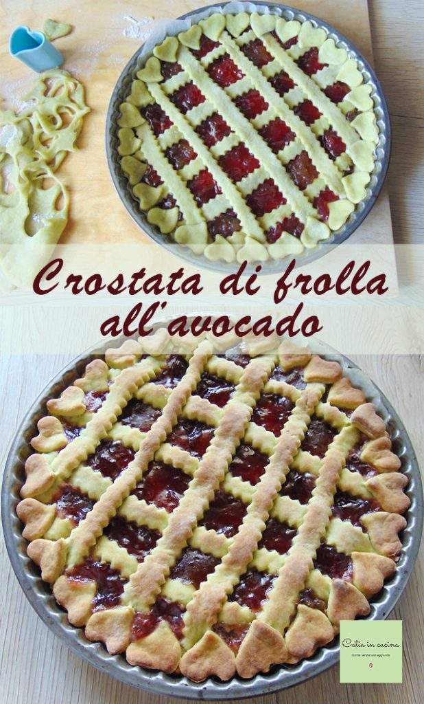 torta de abacate antes-depois