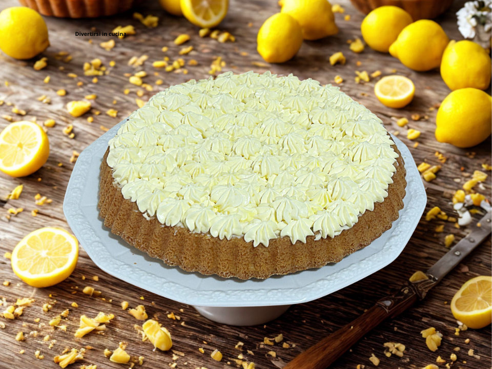 Torta macia de limão