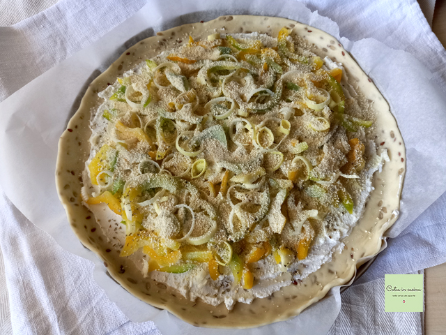 adição de farinha de rosca