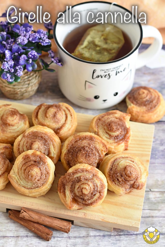 v_ rolinhos de massa folhada com canela receita doce rápida com massa folhada apenas 3 ingredientes cinnamon rolls receita inteligente il chicco di mais
