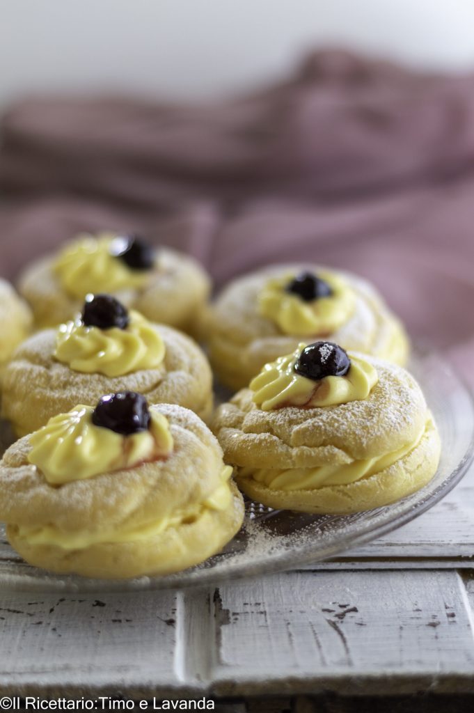 zeppole de são josé assadas