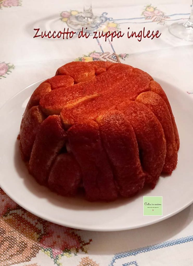 zuccotto de zuppa inglesa