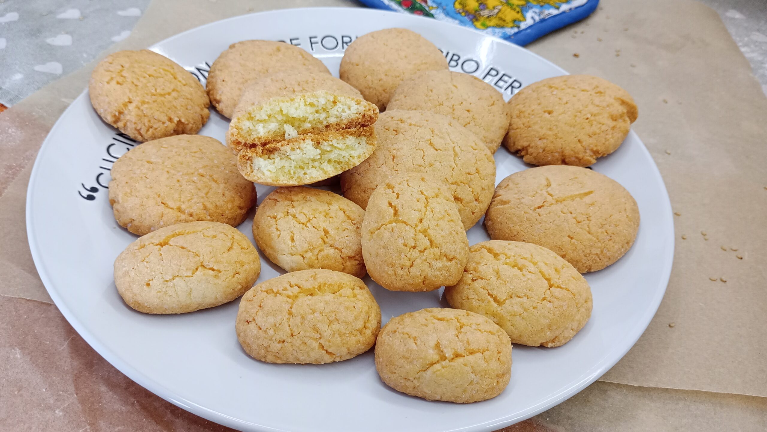 Biscoitos amanteigados sem glúten
